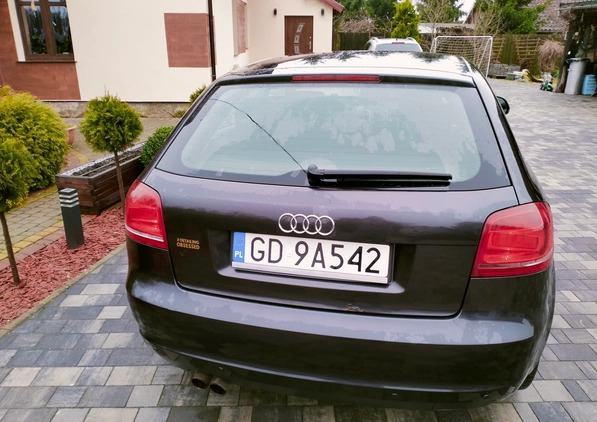 Audi A3 cena 16900 przebieg: 320000, rok produkcji 2008 z Karczew małe 466
